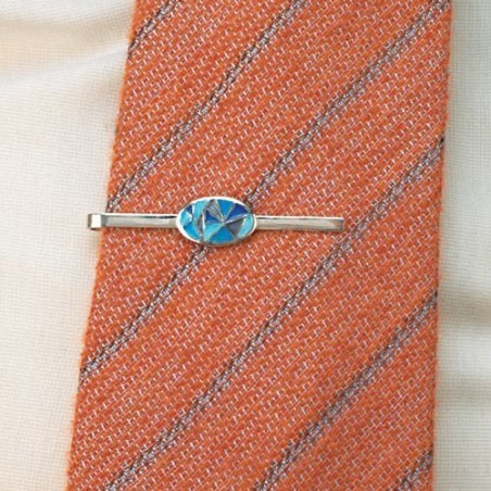 Aguja Corbata Azul  