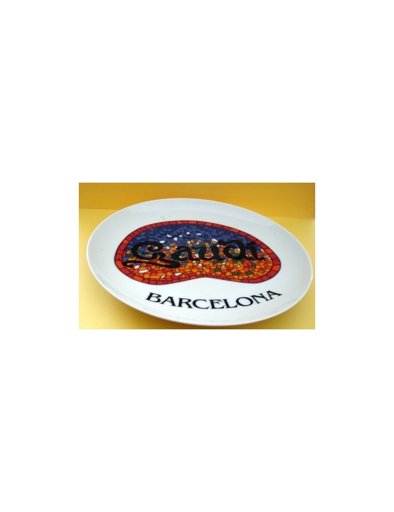 Plato Gaudi Barcelona
