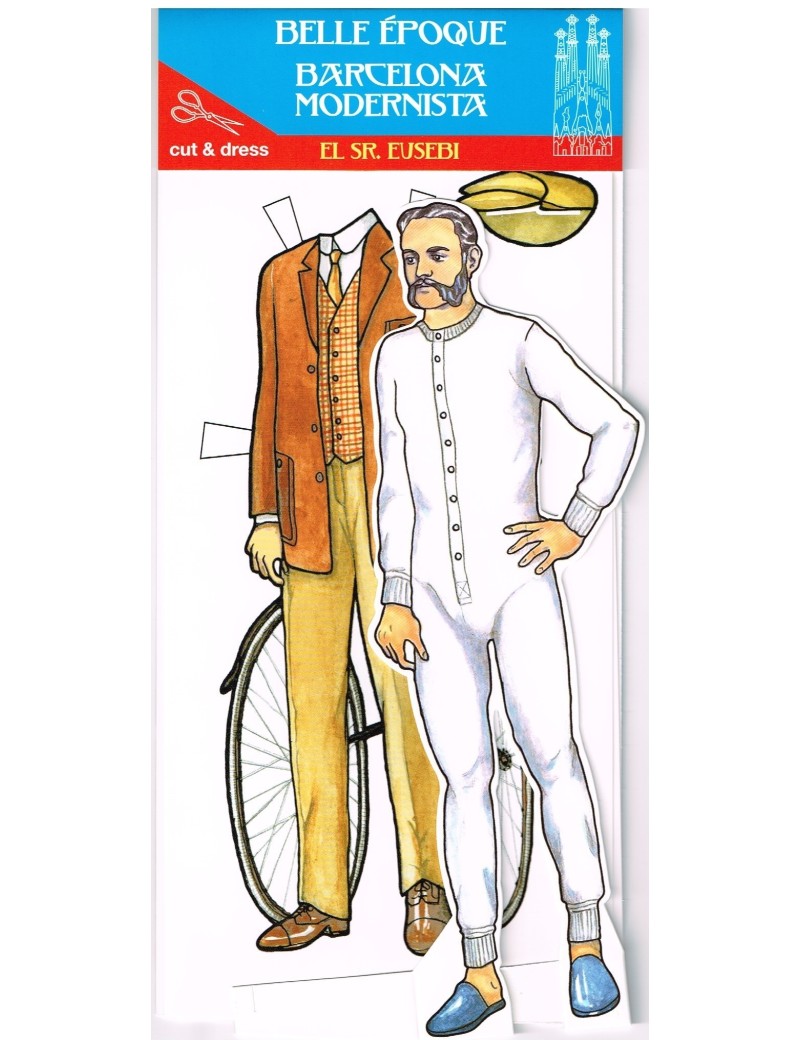 Vestidos Recortables Sr Eusebi Barcelona Modernista