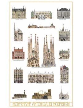 Poster Todo Gaudi