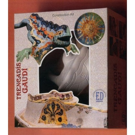 Kit de construction du banc Parc Güell