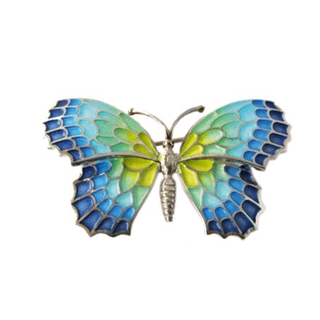 Broche Grande Mariposa Gaudí Trencadís