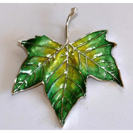 Planetree Leaf Brooch