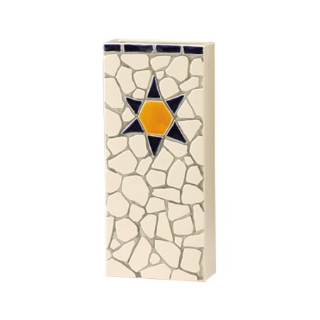 Jarrón relieve rectangular