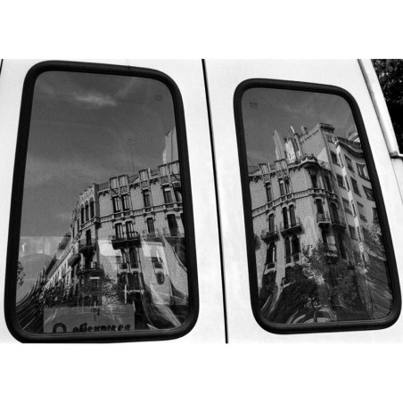 Photo Print Barcelona Street Reflexion