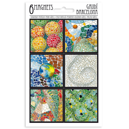 Set 6 Imanes Mosaico  