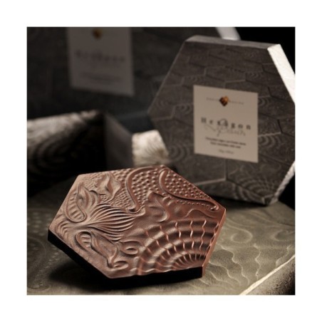 Pavé de chocolat en héxagone Gaudi