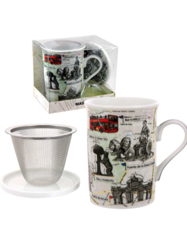 Mug + filtro + tapa
