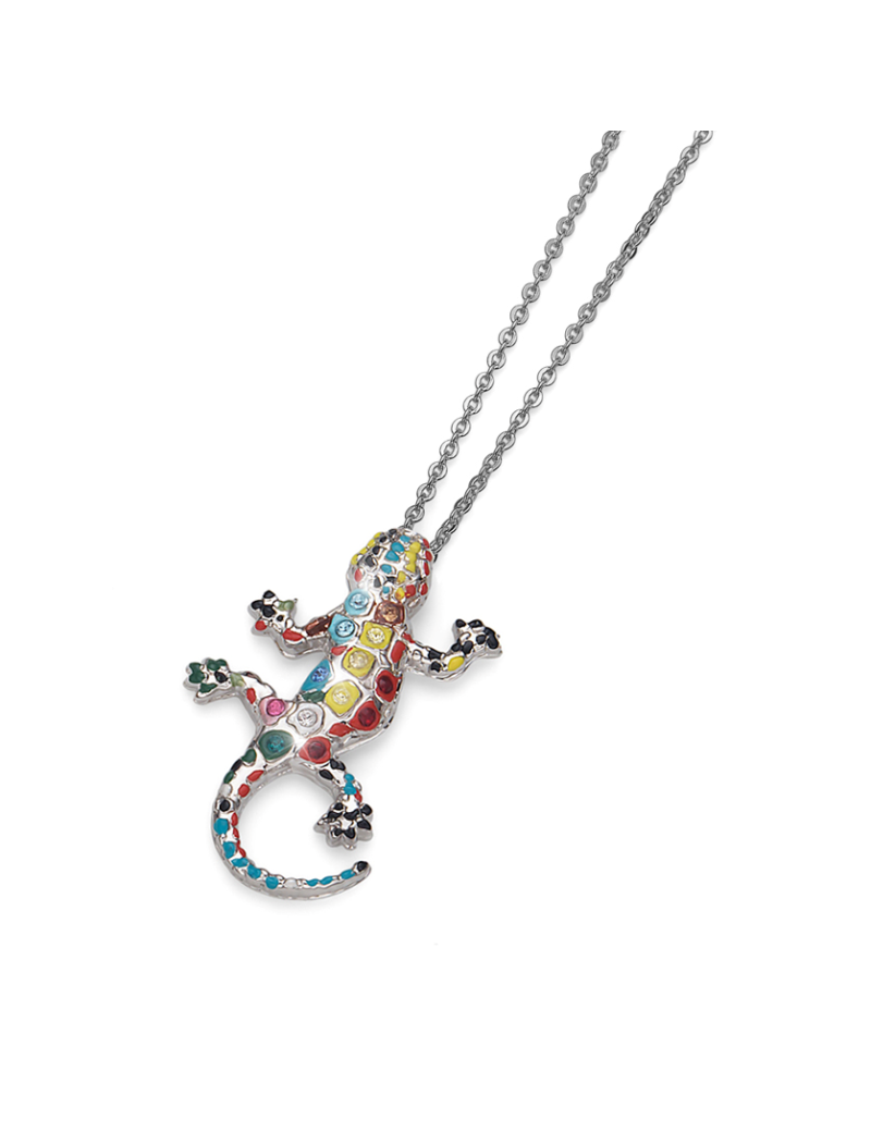 Small pendant Gaudi Drac Silver
