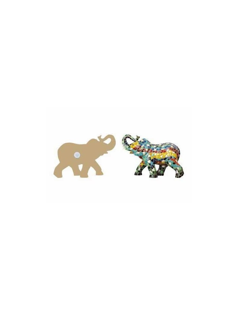 Elefante imán 9 cm.  