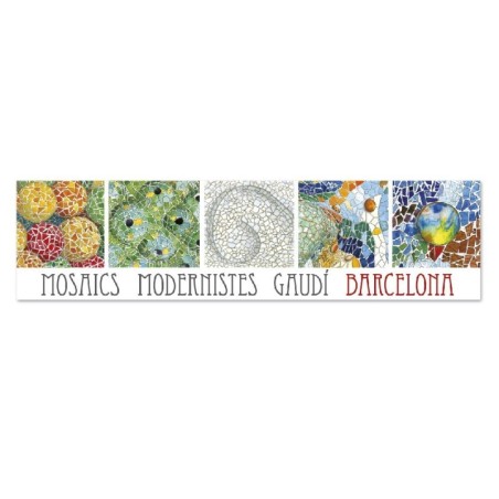 Punto de libro Rectangular Mosaico  