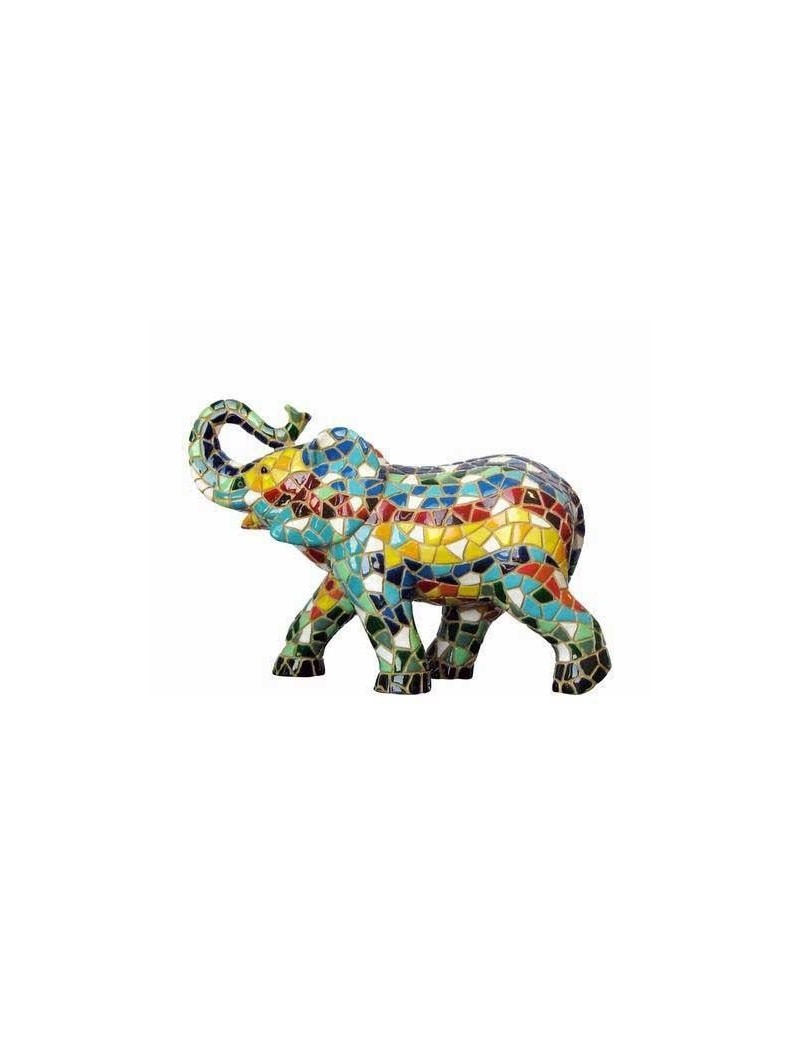 Éléphant Trencadis 10 cm.