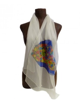 Barcelona Park Güell Silk Scarf