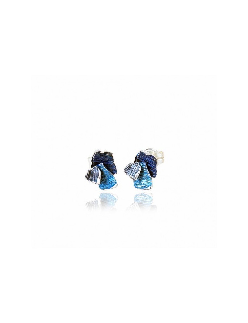 Modernist Enamel Earrings