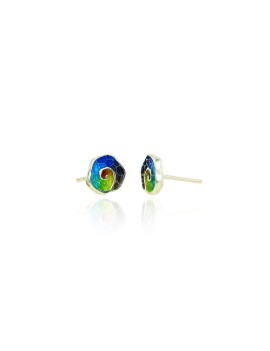 Pendientes acaracolados trencadís Gaudí