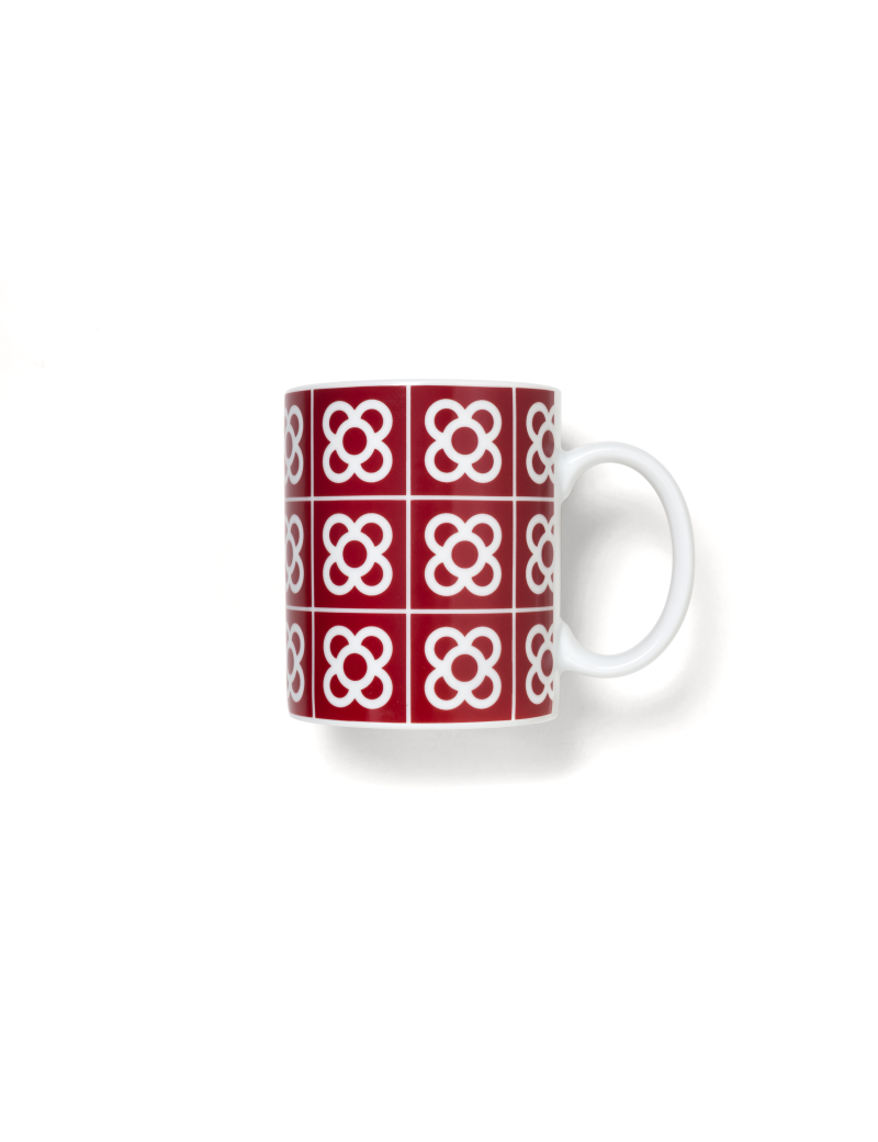 Taza Baldosa Flor Barcelona