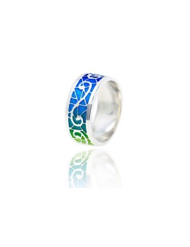 Anillo Modernista Colorines 