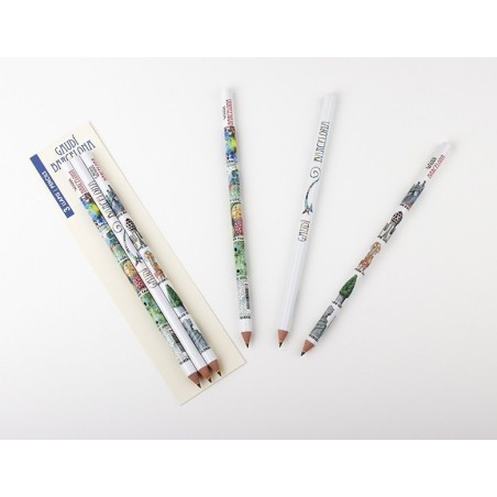 Set 3 Lapices Mosaico