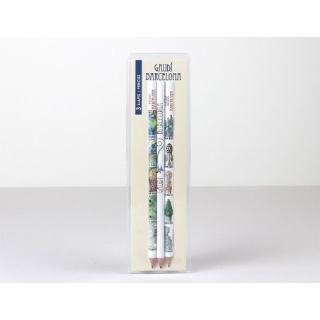 Set 3 Pencils Mosaique