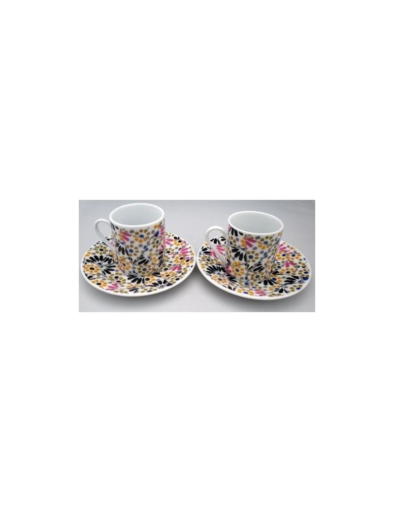 Set Tasses toi et moi mosaïque