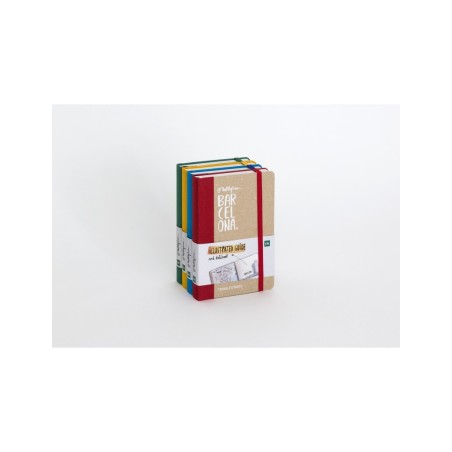 Illustrated Guide and Notebook @theblogfrom... Barcelona