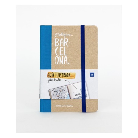 Illustrated Guide and Notebook @theblogfrom... Barcelona