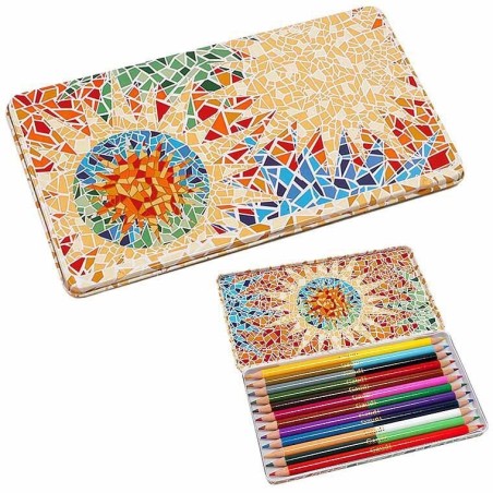  Boite colorée, trencadís, Gaudí