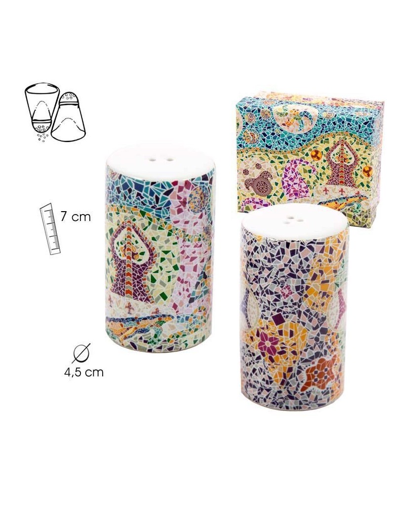 Set salt and pepper Gaudi elements