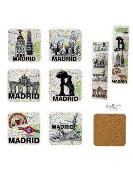 Set of 6 coasters Madrid