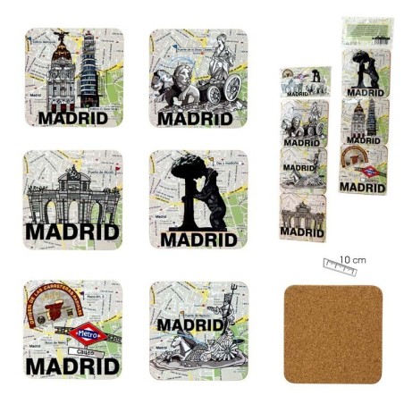 Set de 6 posa gots Madrid