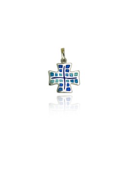 Croix éléments trencadis