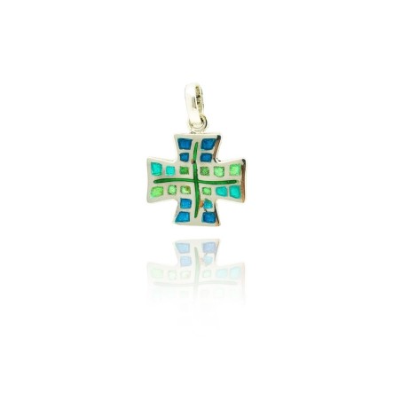 Croix éléments trencadis