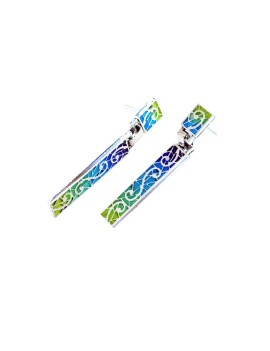 Trencadis long earrings 2 pieces
