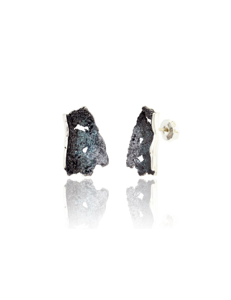 Modernist Enamel Earrings