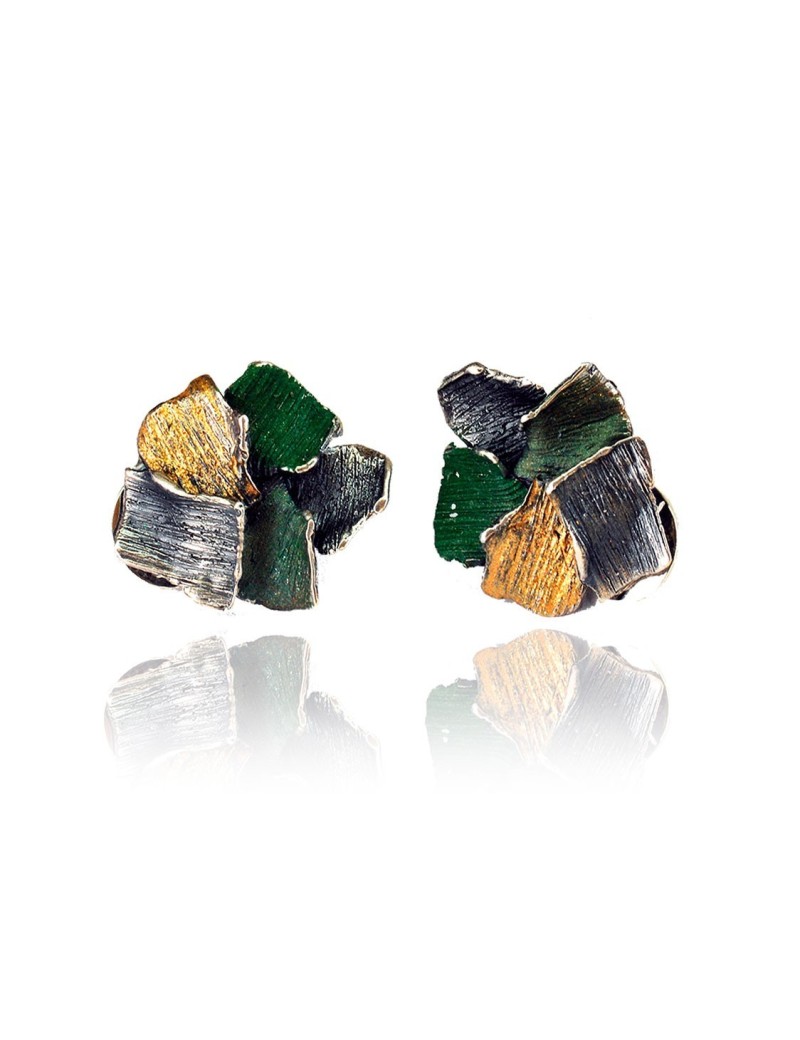 Pendientes Modernist Enamel 