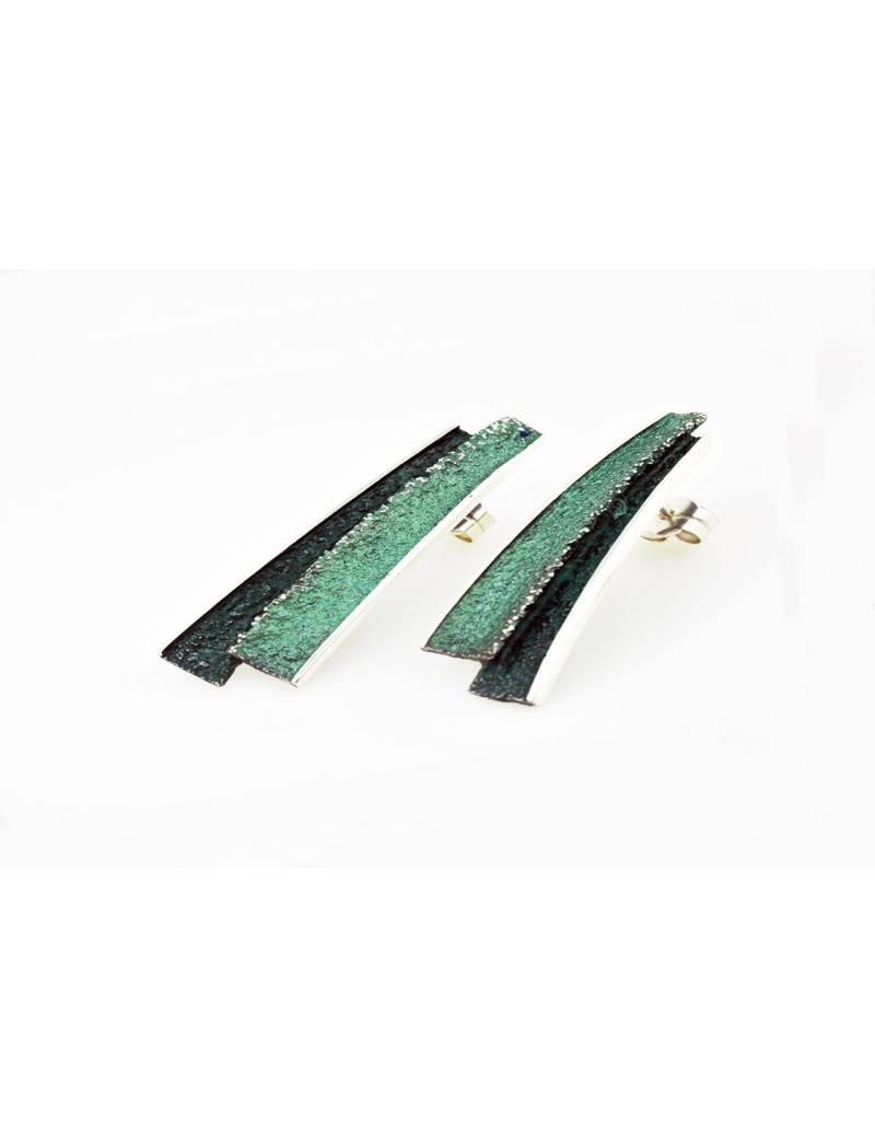 Troia long earrings