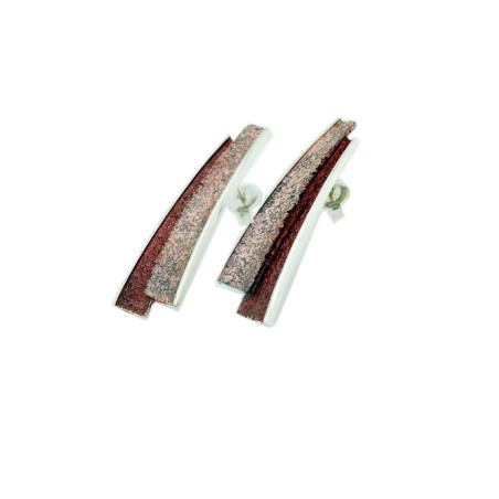Troia long earrings