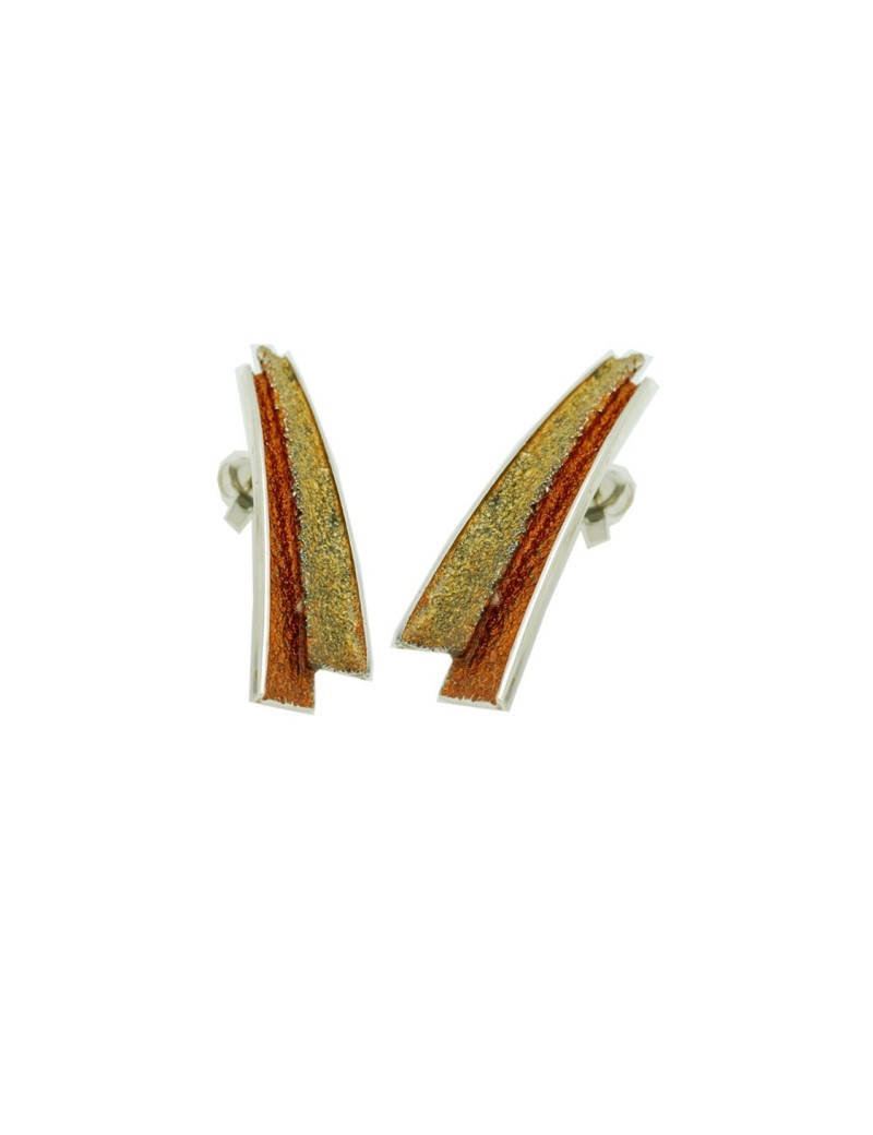 Troia long earrings
