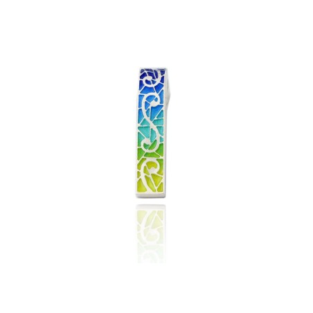 Penjoll petit espiral turquesa