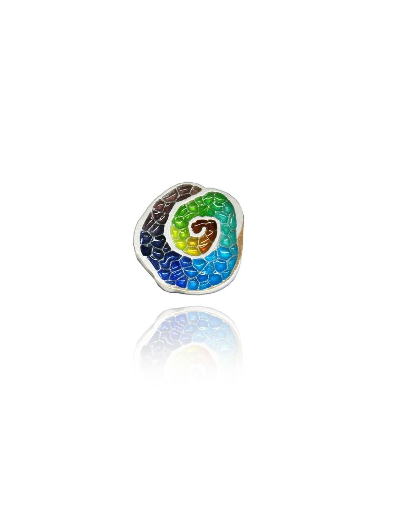 Gaudi trencadis pendentif azuré