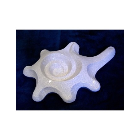 Plateau Conque Blanc