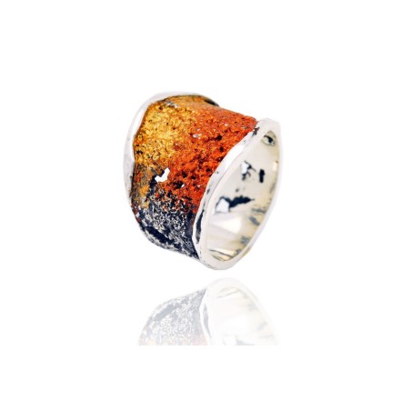 Bague moderniste Intenzza