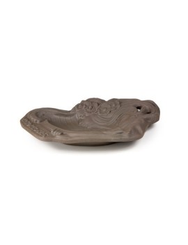 Plateau femme Moderniste terre cuite