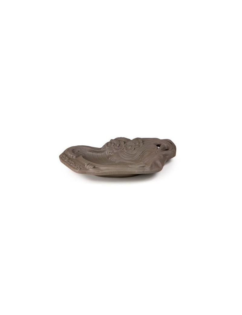 Plateau femme Moderniste terre cuite