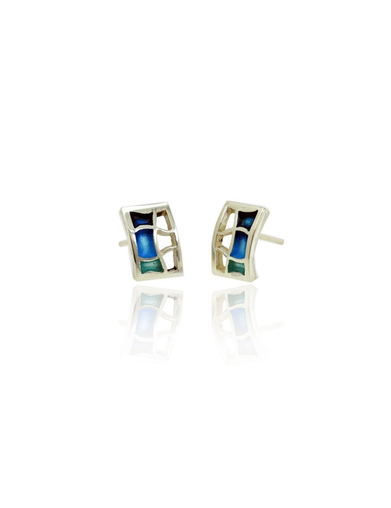 Pendientes Pedrera Azules  