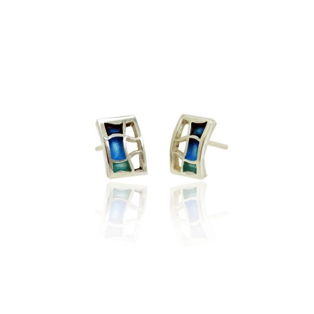Pendientes Pedrera Azules  