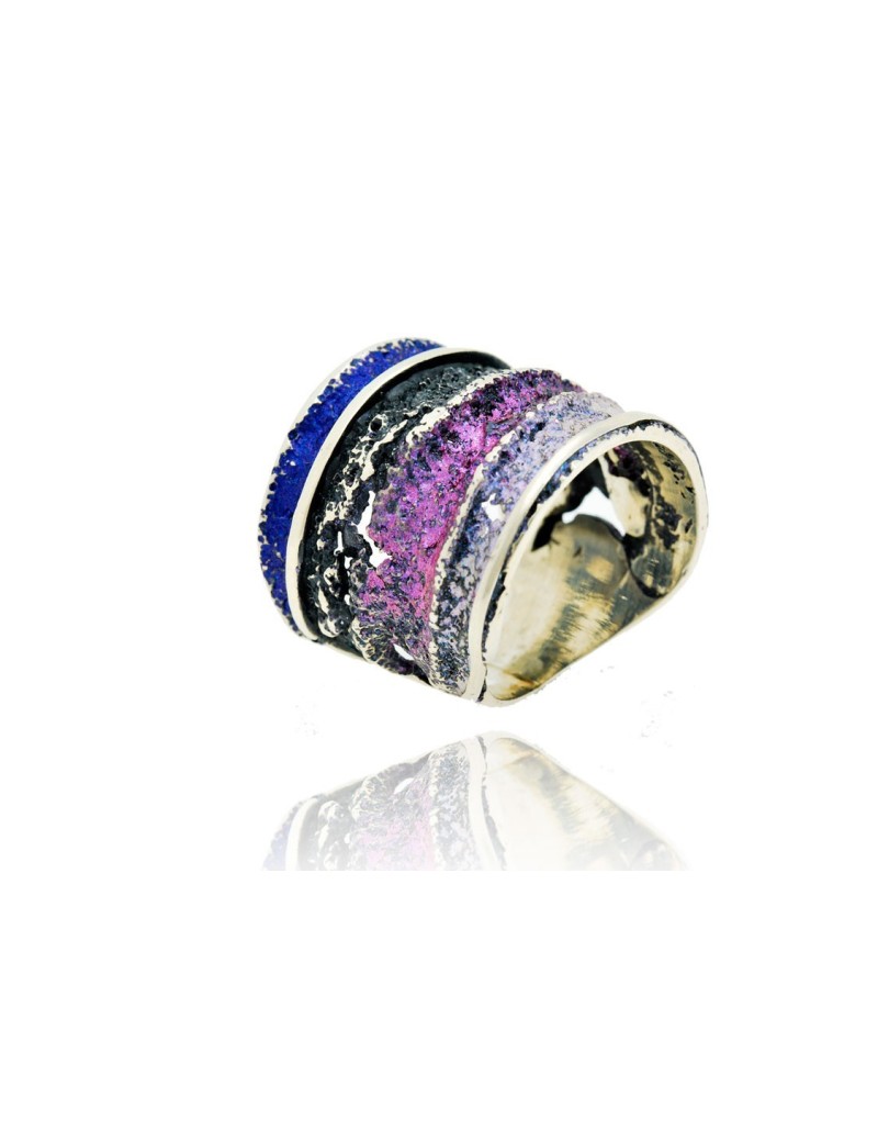 Bague rayée Sinera