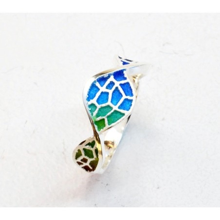Anillo Serpentín Trencadís colorines
