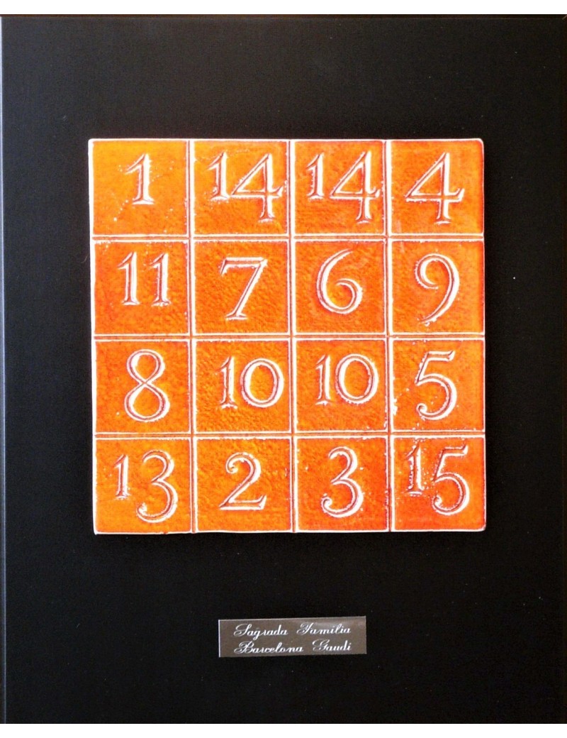 Bas-relief Sagrada Familia Cryptogram