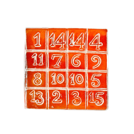 Ceramic Magnet Sagrada Familia Cryptogram